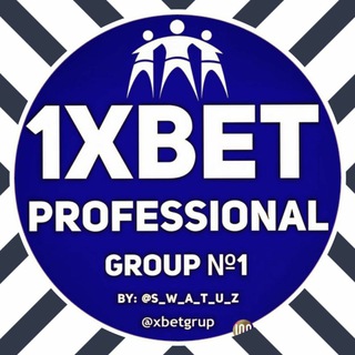 Telegram chat 1XBET PROFESSIONAL GROUP №1🔰🔰🔰 Official Group✅ logo