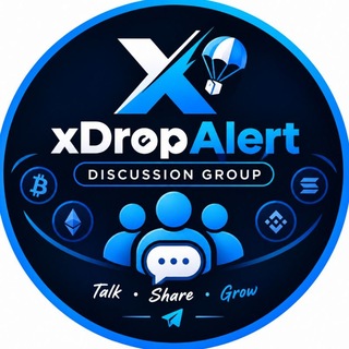 Telegram chat xDrop Alert Community | Crypto Giveaways & Airdrops logo
