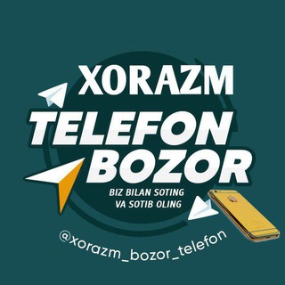 Telegram chat Xorazm bozor telefon logo