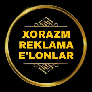 Telegram chat XORAZM REKLAMA ELONLAR logo