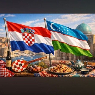 Telegram chat XORVATIYA_🇭🇷🇺🇿"ISH" logo