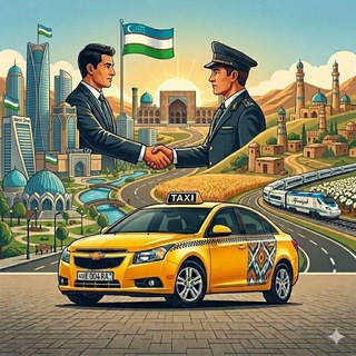Telegram chat Yangiqoʻrgʻon Toshkent taxi logo