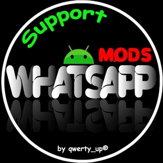 Telegram chat WhatsApp Mods Support logo