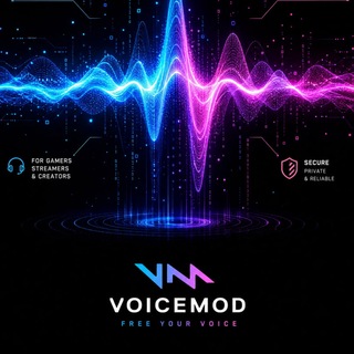 Telegram chat 真人变声-rvc变声-语音包-手机变声器 logo