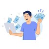 Telegram chat Airdrop share Referal links logo