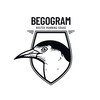Telegram chat Бегограм logo
