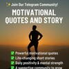 Telegram chat MOTIVATIONAL QUOTES AND STORY logo