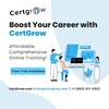 Telegram chat CertGrow logo