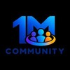 Telegram chat 1M community et logo