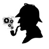 Telegram chat Sherlock Club logo