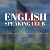 Telegram chat English speaking club 🇺🇸 logo