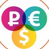 Telegram chat Обмен валют The World 🇪🇺🇬🇧🇨🇳🇱🇷🇲🇩🇺🇸🇺🇦🇹🇷🇷🇺 logo