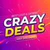 Telegram chat Loots Deals Offers Discounts🛍️🛒 logo