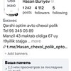 Telegram chat Qarshi optim avto chexol polik logo
