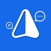 Telegram chat iMe free speaking logo