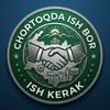 Telegram chat Chortoqda ish bor ish kerak logo