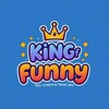 Telegram chat "KING ØF FÜÑÑY" 👑 logo