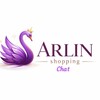 Telegram chat Arlin shopping chat logo
