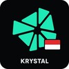 Telegram chat Krystal Wallet Indonesia logo