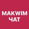Telegram chat Makwim чат logo