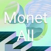 Telegram chat Monet All logo