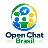 Logotipo do chat do Telegram openchatbrasil — Open Chat Brasil — Interação, amizade e entretenimento