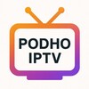Telegram chat Podho IPTV logo