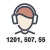 Telegram chat Общественный транспорт: 1201, 55K (Дрожжино-БДД) logo