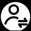 Telegram chat Реферал Referral Invited logo