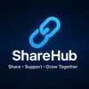 Telegram chat ShareHub logo