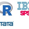 Telegram chat SPSS, E-View, R², Python logo