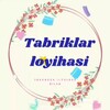 Telegram chat Tabriklar loyihasi logo