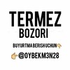 Telegram chat TERMEZ BOZORI UY KVARTERA logo