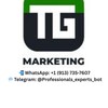Telegram chat TG Marketing logo