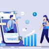 Telegram chat TlegramGrowth logo