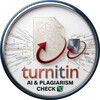 Telegram chat Turnitin Plagiarism Report check India 🇮🇳 logo