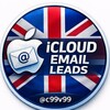 Telegram chat UK iCloud Verified Leads logo