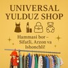 Telegram chat Universal Yulduz Shop 👗💄👜🧸 logo