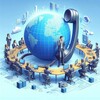 Telegram chat VoIP community logo