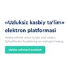 Telegram chat Xorazm onlinedu.uz platforma logo